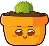 Balloon cactus mascot